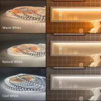 Tira De Luz LED De Espectro Completo 24V 5M 10M RA98 Protección Ocular Calor Frío 120LEDs Iluminación Lineal Alta Brillo Para Dormitorio - details 2