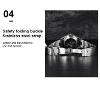 Reloj De Pulsera Automático Para Hombre Rollstimi 2024 Lujoso Con Movimiento NH35 Cerámica Luminiscente Impermeable 100M Acero Inoxidable - details 8
