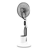 Ventilador Humidificador Pie fabrilamp modelo Iceberg Blanco/negro 80w 3velocidades 3aspas Nebulizador 125x43x38cm Tanque Agua 2,8l - details 2
