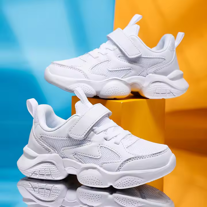 Zapatos Deportivos Para Niños Y Niñas Transpirables Y Moda Antideslizantes Suaves Para Primavera Verano Corrida Casual - 1