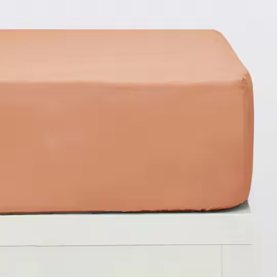 Sábana Bajera Ajustable Coralina Cama 90. Extrasuave, No hace bolas. Coral, Melocotón, Catentita, Invierno. Pelito - 1