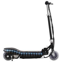 vidaXL Patinete eléctrico con LED negro 120 W - details 0