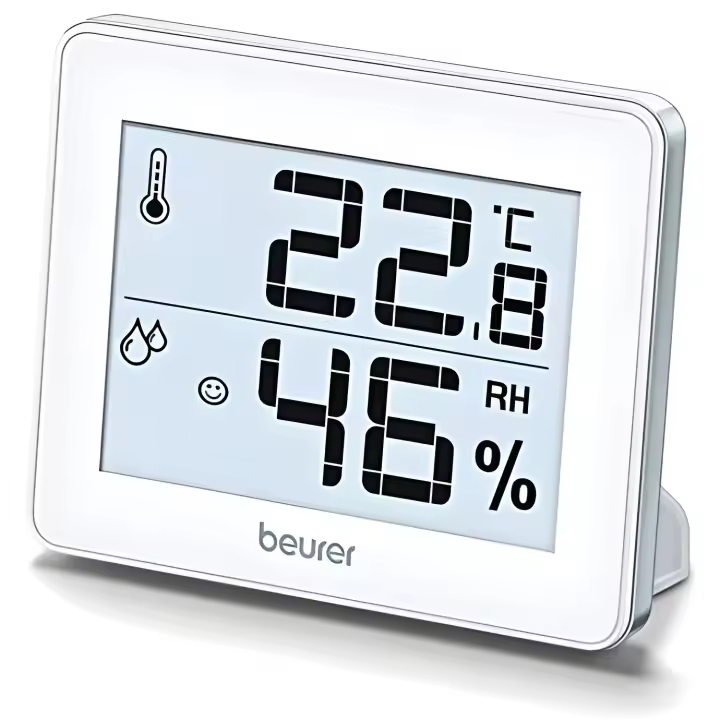 Termómetro Higrómetro Digital Beurer HM 16 - Control del Clima - Indicación de Temperatura y Humedad - Hogar y Casa - 1