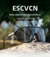 Gafas De Ciclismo Photochromic UV400 Para Hombres Y Mujeres Gafas De Sol Para Deportes Al Aire Libre MTB Y Carretera Gafas De Bicicleta Con Lente De Transición - details 0