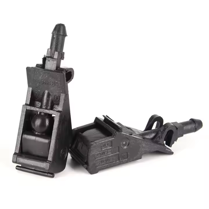2Pcs Rojito De Rociador De Agua En Forma De Ventilador Para Limpia Parabrisas De Coche Compatible Con Passat B5 Golf Old Bora 4 MK4 - 1