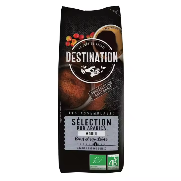 Destination Cafe Molido Seleccion Arabica Bio 250G - 1