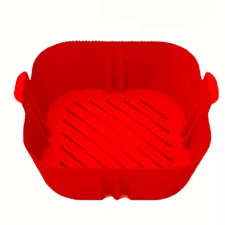 Bandeja de Silicona para Freidora de Aire Reutilizable para Horno - Accesorios de Revestimiento - Pizza - Chicken Frito - 1