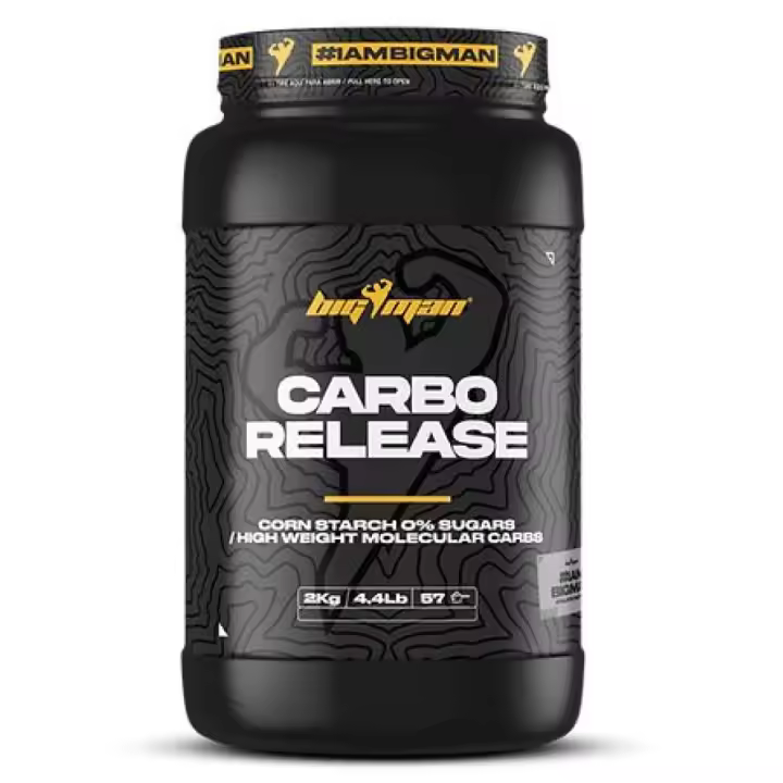 Bigman Carborelease 2 Kg - Suplemento Energético para Deportistas - 1