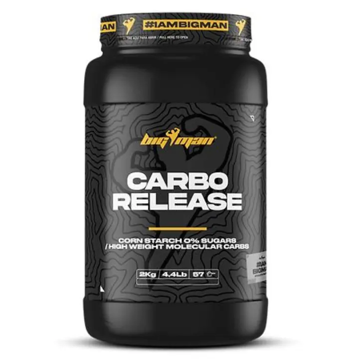 Bigman Carborelease 2 Kg - Suplemento Energético para Deportistas - 1