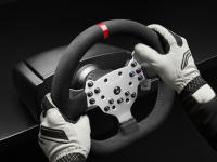 Mars Gaming MWH-RSX, Volante SimRacing con Force Feedback y Motor Dual, Set 3 Pedales con Resistencia Progresiva, Palanca de Cambios en H y 12 Marchas, 14 Botones Personalizables, PC, PS4, Xbox Series X/S, Negro - details 1
