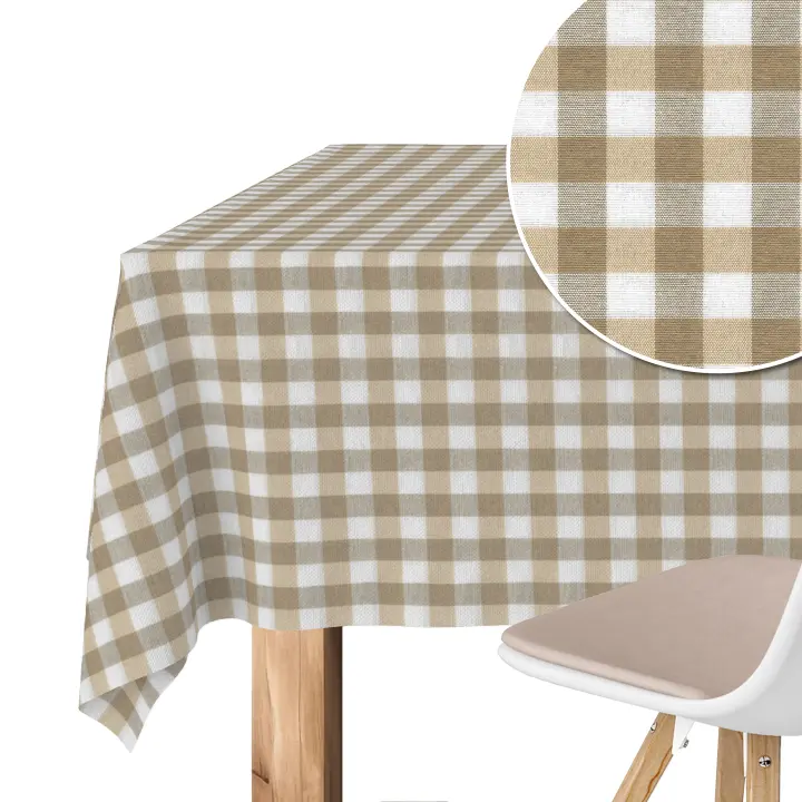 VALENTIA HOME Mantel Teflon® Confeccionado Vieux | Antimanchas | Resistente Al Agua | Decorativo - 1