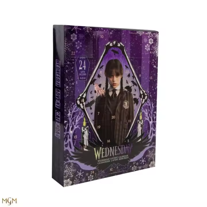Cinereplicas Miércoles - Merlina Addams Calendario de Adviento 2024 - Licencia Oficial - 1