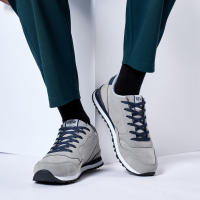 Zapatos De Correr Para Hombre Nuevo En Cuero Ligeros Y Cálidos Para Invierno Zapatillas Unisex Deportivas Con Cordones Suaves Y Antideslizantes Talla 37-47 - details 12
