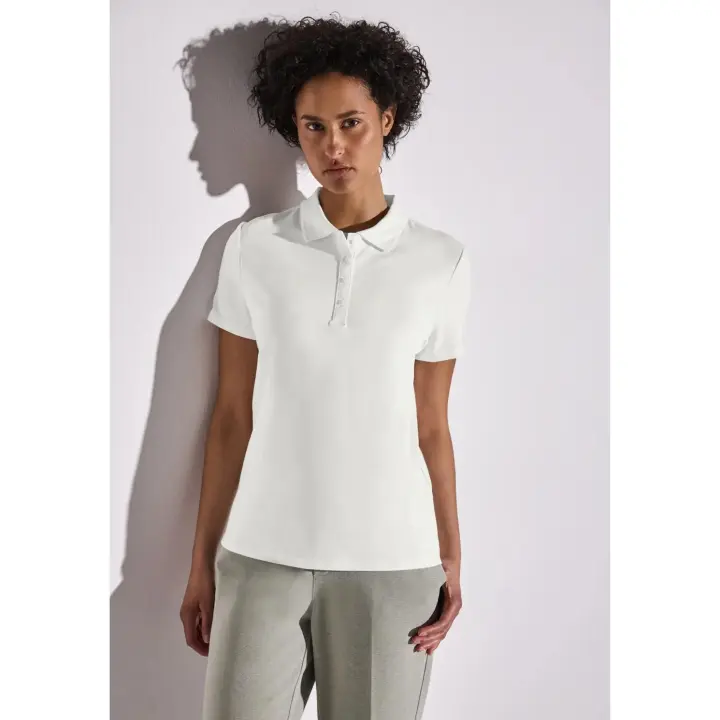 Street One Mod. PS322942 - Polo manga corta y estructura acanalada para mujer - 1