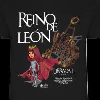 Camiseta Manga Corta Unisex Algodón Reina Urraca de León Confecciones J. García - details 3