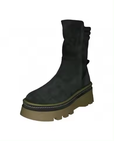 Botas de mujer Tosca Azul Cervinia Suede Scrubbed Verde - 1