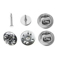 20 Sets De Base Para Broches De Acero Inoxidable Para Portarbadges Y Cabochones Accesorios Para La Fabricación De Joyas DIY Espaciadores Para Cufflinks - details 3