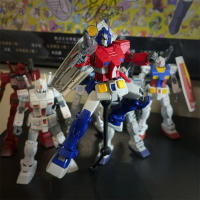 Kit De Modelo 1/144 Rx-78-2 Especial OP Color a Figura De Acción Robot Con Kit De Plástico Para Niños Regalo De Juguete - details 4