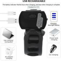 Luz Inteligente Para Bicicleta Heinast LED USB 3000mAh Impermeable MTB Farol Delantero Ciclismo Luz De Bicicleta Accesorios - details 14