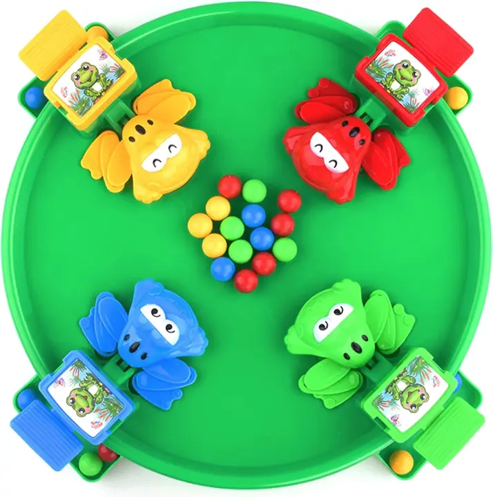Juego de mesa Hungry Frogs Tragabolas - 1