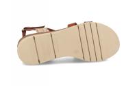 Sandalias Mujer de Piel con Cuña Confort y Detalle de Textura | Digo Digo 32211 Disfruta del verano con el equilibrio perfecto entre estilo moderno y bienestar absoluto. Estas sandalias de la firma española Digo Digo han sido diseñadas para la mujer que - details 3