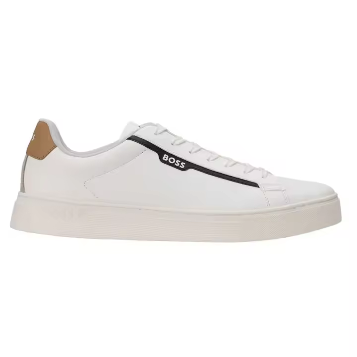 Calzado hombre Zapatillas Boss Zapatillas Rhys Pusdth 10249963 Blanco - 1