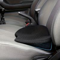 Cojín De Asiento De Coche Universal Para Todas Las Estaciones Almohadilla De Butt Cómodo Soporte Lumbar Dual Verano Frío Pequeño Para Cintura - details 1