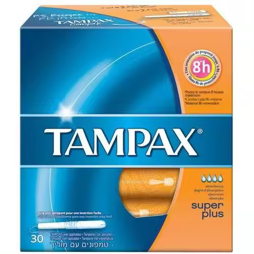 Tampax Tampones Con Aplicador De Cartón Suplerplus 30Uds - 1