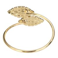 12 anillos para servilletas de metal Dorado with diamants of imitation para Bodas - details 2