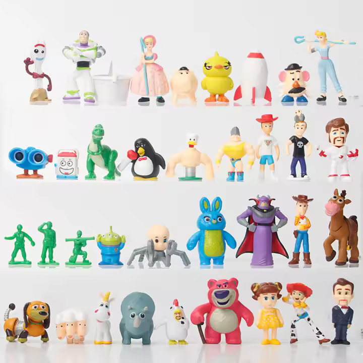 Set De 36 Piezas Juguetes De Acción De Película Cartoon 3-5CM Woody Buzz Lightyear Figura Coleccionable Modelo Unisex - 1