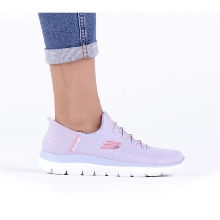 Sneakers marca Skechers modelo 150123Lav para mujer en color lila - 1