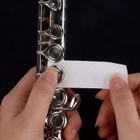 Papel Absorbente Para Saxofón 100 Hojas Limpiador De Pads De Instrumentos De Viento Adecuado Para Flute Oboe Clarinete - details 1
