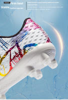 Botas De Fútbol Para Niños De Moda Nuevas Bajo Punta Antideslizantes Resistentes Al Desgaste Deportivas Para Exterior Hierba Entrenamiento Talla 35-45 - details 4