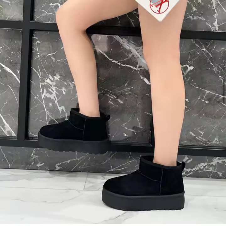 FASHION BELLA Botas Australianas de Nieve con Plataforma - Diseño Universal - 1