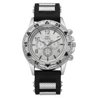 Reloj De Pulsera De Silicona Estilo Deportivo Y Moda Para Hombres Reloj De Cuarzo Casual Con Cristal De Vidrio Resistentes Al Agua - details 5