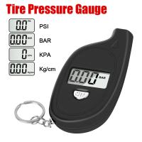 Testero De Presión De Neumáticos Para Coche Y Motocicleta Con Alarma De Seguridad Pantalla LCD Digital Medidor De Presión De Neumáticos - details 1