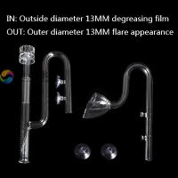 Pipérola De Vidrio Para Acuario Mini Nano Filtro De Agua Skimmer Superficie Inflación Y Eflujo 13mm 17mm Para Plantas Y Tanques De Calidad ADA - details 7