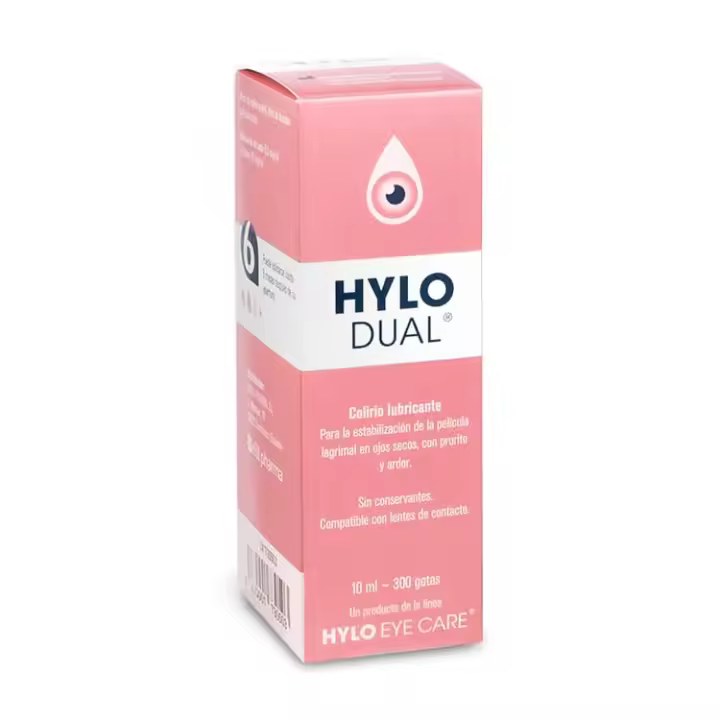 BRILL PHARMA Hylo-Dual Colirio 10 Ml para Alergia y Sequedad Ocular - 1