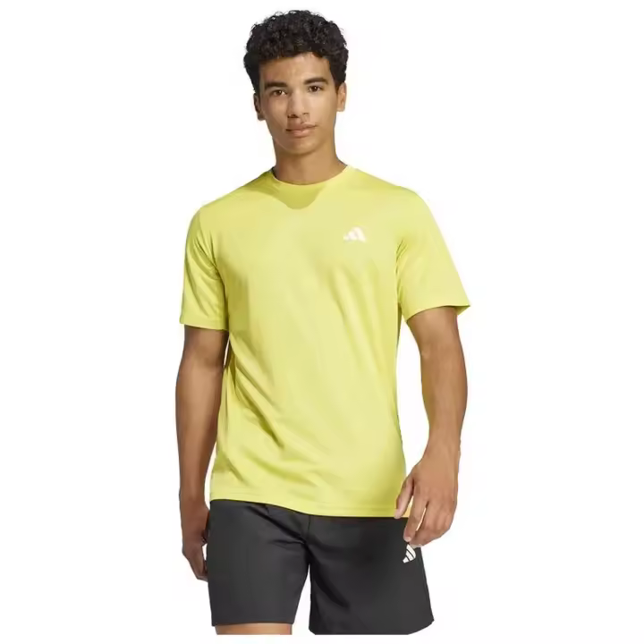 Camiseta de Manga Corta Adidas  para hombre en color amarillo - 1