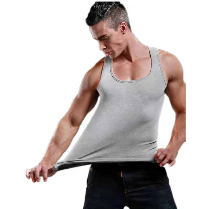 Camiseta De Running Y Gimnasio Para Hombre Verano Fitness Bodybuilding Entrenamiento Deportivo Camiseta De Spandex Talla Verdadera - 1