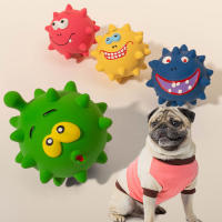 Juguete Interactivo Para Perros Lindo Y Squeaky Durable Anti-Mordisco Juguete Molar Para Limpieza De Dientes Resistente a Espinas Para Puppies Suministros Para Perros - details 0