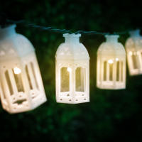 The Secret Home Guirnalda de Luces de Jardín - Luces LED de Exterior con Bombillas - Guirnalda Solar Recargable - Decoración para Interior y Exterior - Varios Modelos - Cálido y Romántico - details 1