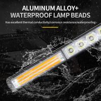 Luz De Advertencia Estroboscópica LED Para Coche Luz De Emergencia Automática Barra COB Lámpara De Señalización Tráfico Accesorios De Coche - details 5