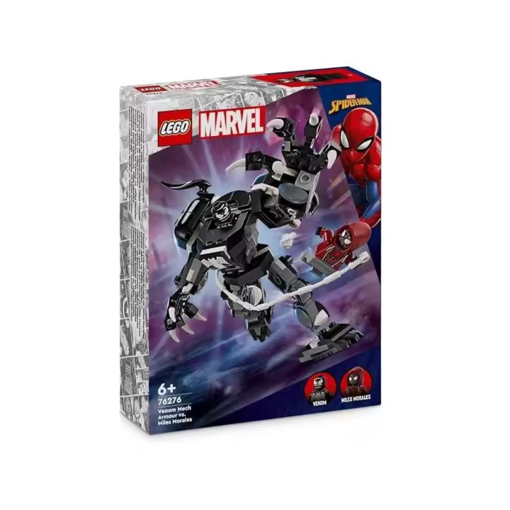 Lego Marvel Spiderman Armadura Robótica de Venom vs. Miles Morales 76276 - 1