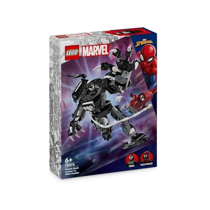 Lego Marvel Spiderman Armadura Robótica de Venom vs. Miles Morales 76276 - 1