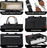 Bolsa Grande de Lona para Mujer, Bolso Cruzado para laptop, Bolso para todo el Día, Bolso - details 3