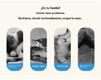 Descubre El Sofá Suave y Mullido para Mascotas: Ideal para Gatos y Perros Pequeños y Medianos, with Material Antimecánico, Diseño Ergonomico y Facilidad de Limpieza - details 1