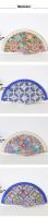 Pack de 6 a 24 abanicos de madera, abanicos para bodas, Detalles para invitados de boda, abanicos de madera decorados, Recuerdos de bautizo, 23cm, Detalles originales para regalar, Bodas verano, Regalantes.com - details 1