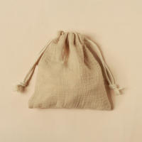 Bolsa De Regalo Para Bebé 3pcs Tamaño 21x17cm Estilo Cremallera Y Estampado Material Algodón Puro Uso Bolsa De Almacenamiento Y Protección Contra Polvo Para Habitación - details 8