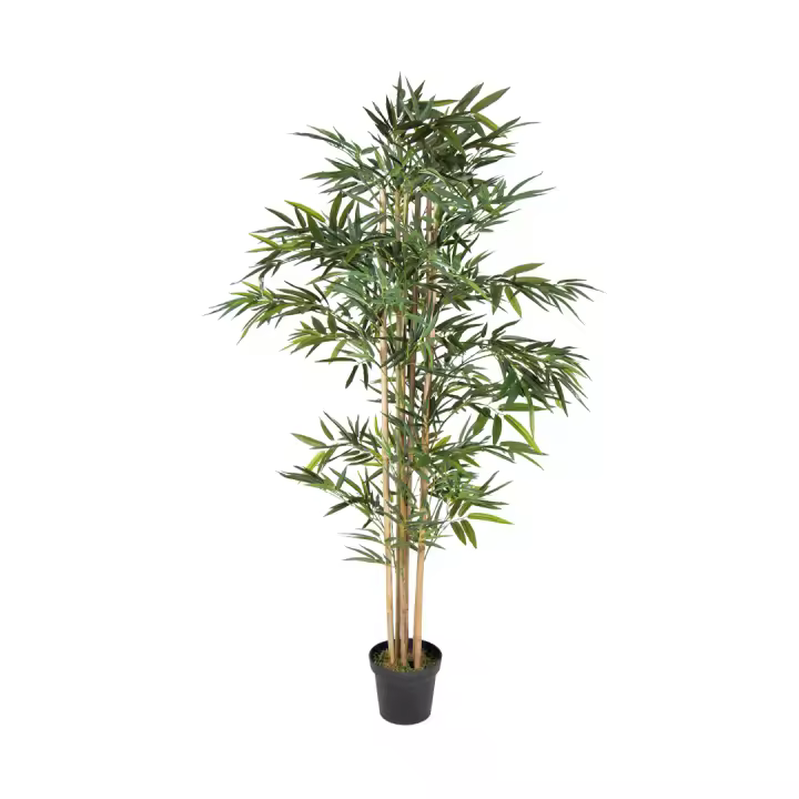 Nortene | Planta Artificial Bambu 180 Cm | Plantas Artificiales Realistas | Decoración Para Hogar Y Oficina | Planta Artificial Grande | Perfecta Para Ambientes Modernos - 1